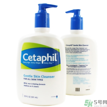 cetaphil絲塔芙溫和無泡潔面乳適合什么膚質？cetaphi潔面乳敏感膚質可以用嗎？