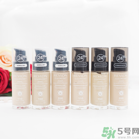 revlon露華濃粉底液怎么樣？露華濃粉底液色號選擇與試色