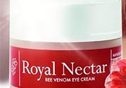 royal nectar皇家花蜜蜂毒眼霜怎么用？