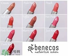 德國benecos口紅孕婦可以用嗎？benecos口紅試色