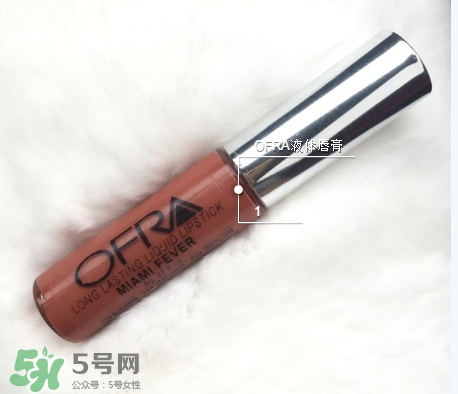 ofra miami fever南瓜色口紅色號 ofra南瓜色口紅試色