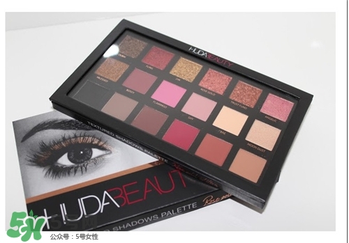 Hudabeauty玫瑰金眼影盤試色 Huda beauty眼影試色