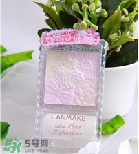 canmake花瓣高光怎么用？canmake花瓣雕刻高光使用方法