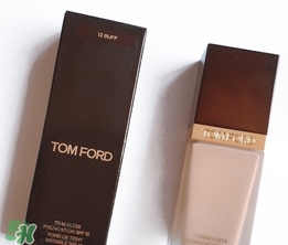 tom ford粉底液色號試色  tom ford粉底液試色圖