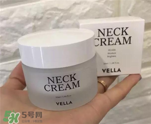 vella頸霜有效嗎？vella頸霜有用嗎？