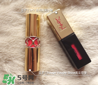 YSL12圓管和唇釉區(qū)別 ysl圓管12和唇釉12試色對比