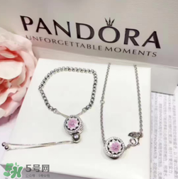 潘多拉2017新品桃花項鏈多少錢？pandora新品桃花項鏈專柜價格