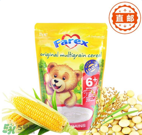 farex米粉分段介紹 farex米粉分幾段？