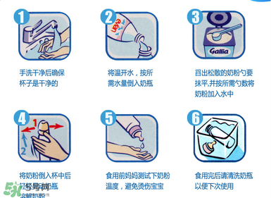 gallia佳利雅奶粉怎么沖？gallia佳利雅奶粉沖調(diào)方法？