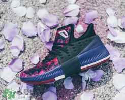 adidas dame3新配色多少錢？阿迪達(dá)斯利拉德三代花城玫瑰專柜價(jià)格