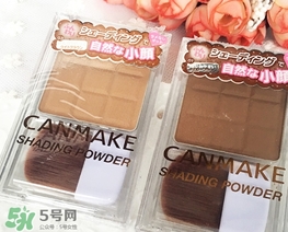 canmake鼻影粉怎么用？canmake鼻影粉使用方法