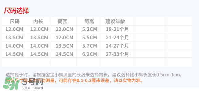 mikihouse涼鞋尺碼對(duì)照表 mikihouse涼鞋尺碼怎么選？