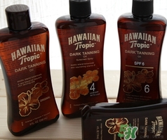 hawaiian tropic夏威夷美黑油黑鬼油怎么用？