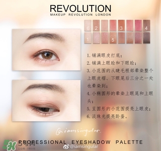 makeup revolution眼影怎么樣？makeup revolution眼影好用嗎？