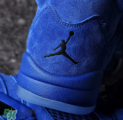 air jordan5麂皮皇家藍(lán)正品多少錢？喬丹5代藍(lán)麂皮專柜價(jià)格