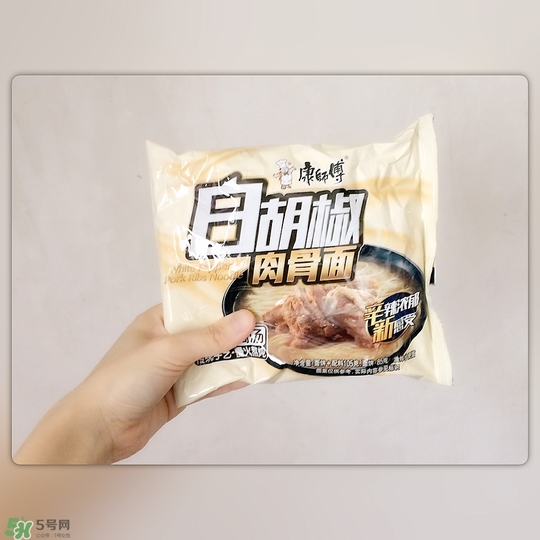 康師傅白胡椒肉骨面好吃嗎？康師傅白胡椒方便面味道怎樣