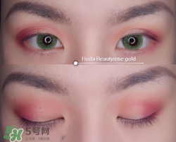 huda beauty眼影怎么畫？huda beauty眼影盤教程