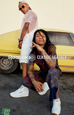 reebok黑色披頭士聯(lián)名classic leather運動鞋怎么樣_好看嗎？