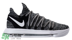 nike kd 10 oreo多少錢？耐克杜蘭特10代奧利奧配色專柜價(jià)格