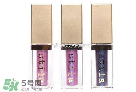 stila2017液體眼影色號_stila2017液體眼影試色圖