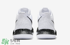 nike kyrie 3黑白配色多少錢？耐克歐文3代黑白配色專柜價(jià)格