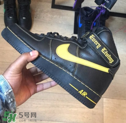 vlone與nike air force 1high聯(lián)名款運動鞋配色有哪幾種？