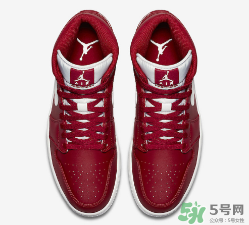 air jordan 1 mid gym red多少錢？aj1紅白配色專柜價(jià)格