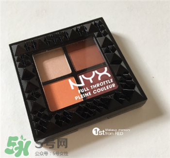 NYX鉚釘盤(pán)日常妝容教程 NYX color riot眼影盤(pán)教程