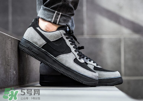 nike air force 1 low黑灰配色上腳怎么樣_好看嗎？