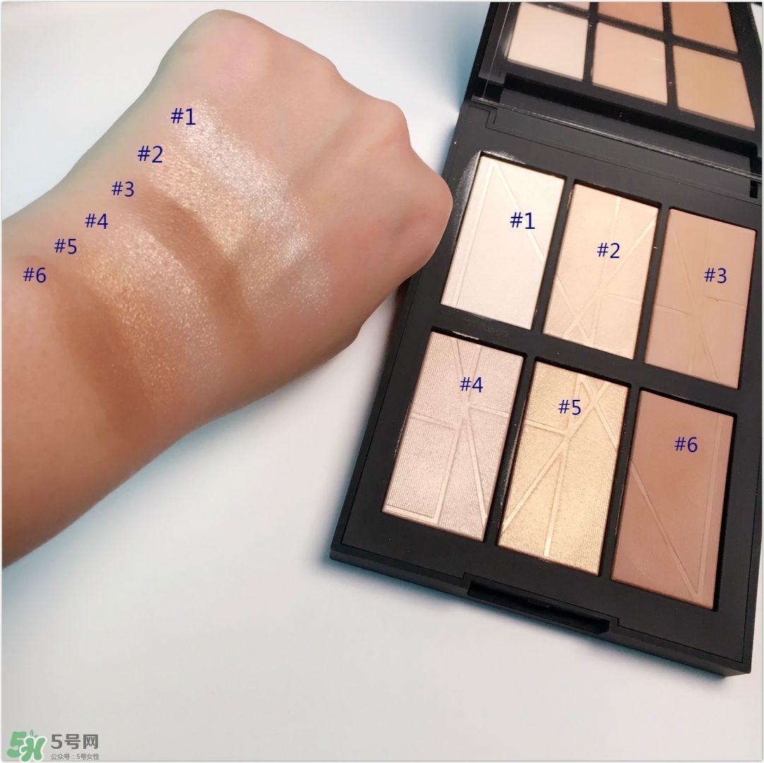 nars2017七夕情人節(jié)限量禮盒色號_試色圖