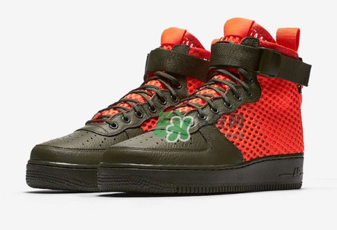 nike sf-af1 mid空軍一號(hào)網(wǎng)眼撞色款什么時(shí)候發(fā)售？