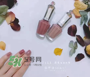 JILL STUART2017秋季指甲油色號_試色