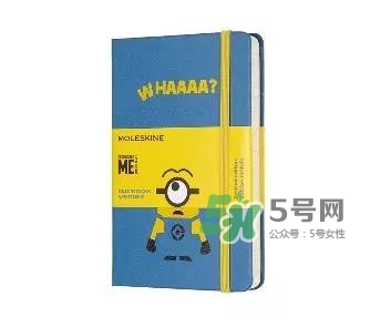 moleskine小黃人筆記本怎么樣？moleskine小黃人筆記本價格