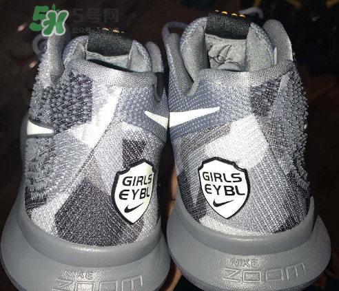 nike kyrie 3 girls eybl會發(fā)售嗎？歐文3代精英賽灰色迷彩實物