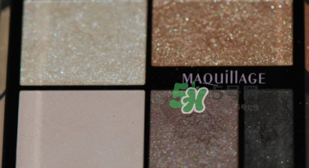 Maquillage心機(jī)眼影試色  Maquillage心機(jī)五色眼影怎么樣？