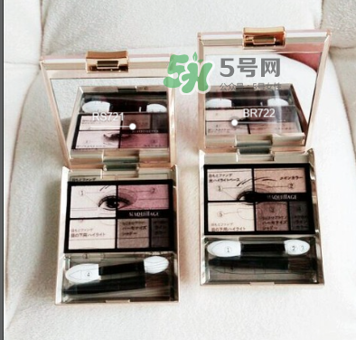 Maquillage心機(jī)眼影試色  Maquillage心機(jī)五色眼影怎么樣？