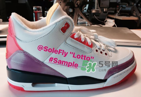 solefly與air jordan 3 lotto聯(lián)名火烈鳥球鞋在哪買？