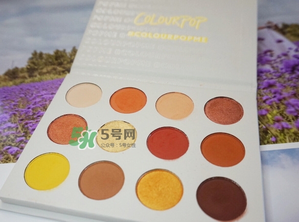 colourpop日落眼影盤怎么用_colourpop日落眼影盤使用方法