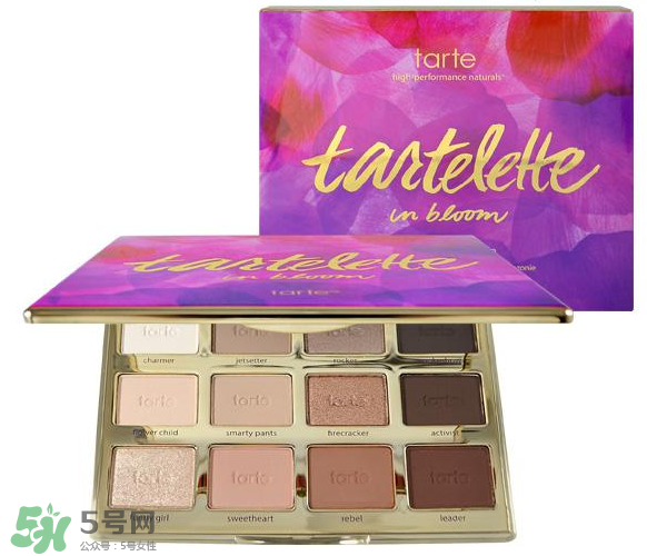 Tartelette in bloom眼影盤怎么樣？Tartelette in bloom眼影盤試色