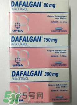 dafalgan退燒栓怎么用？dafalgan退燒栓使用說明