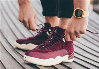 air jordan 12 bordeaux紅酒配色上腳效果怎么樣？