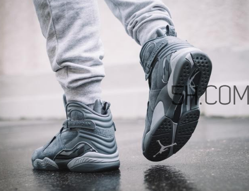 air jordan 8 retro cool grey上腳效果怎么樣？