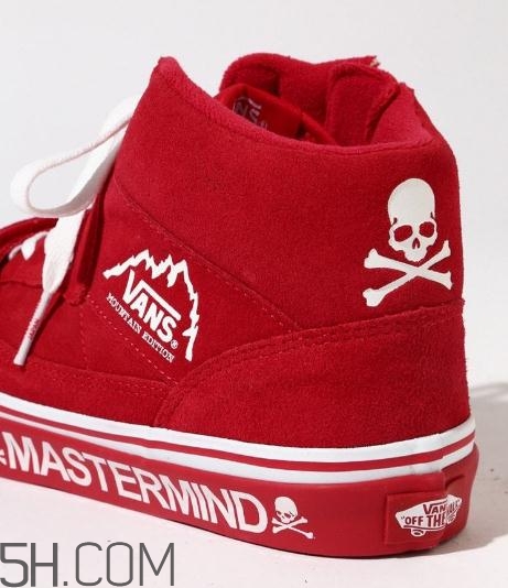 mastermind japan與vans紅色骷髏聯(lián)名發(fā)售時間_多少錢？