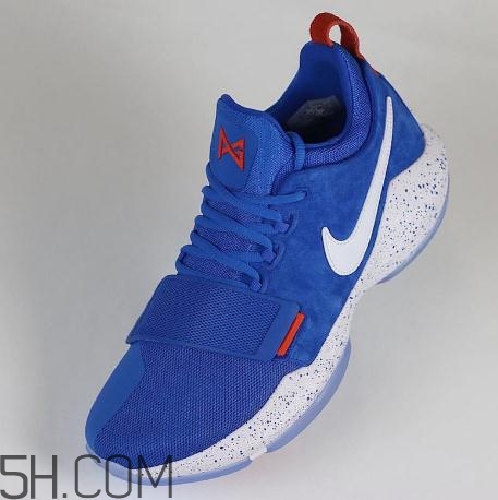 nike pg1 blue suede實物什么樣？