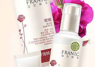 franic玫瑰粉嫩補水套裝什么功效_使用心得