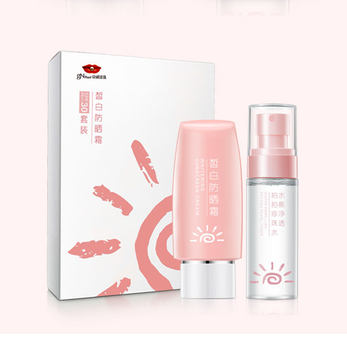 京潤珍珠皙白防曬霜SPF30套裝