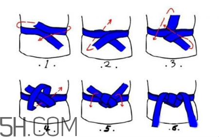 跆拳道腰帶怎么系？怎么看跆拳道等級高低？