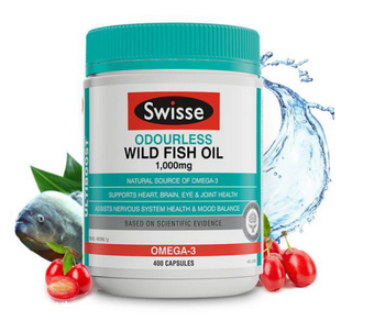 swisse魚油一天吃幾粒？一天一到兩粒