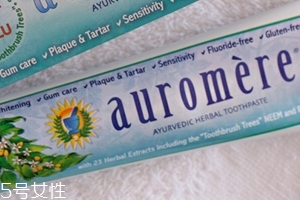 auromere薄荷味草本牙膏怎么樣？