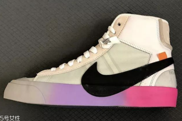 off white聯(lián)名nike blazer mid彩虹版在哪買(mǎi)_多少錢(qián)